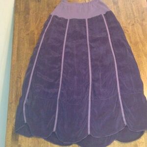 Vintage Pictures Purple Fairy Core Maxi Skirt Y2K M